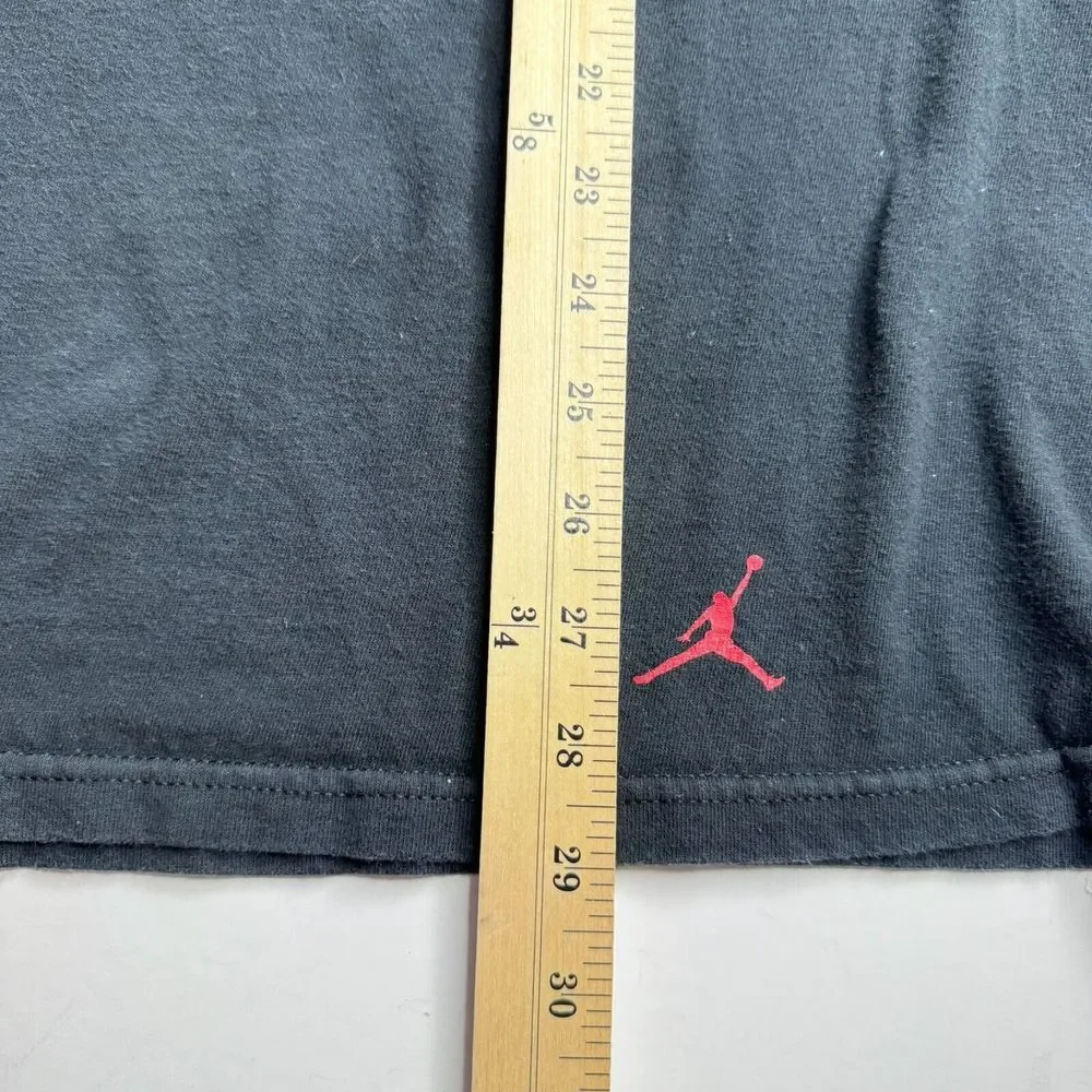 Jordan Jumpman‎ T Shirt Dwayne Wade 2XL Black Graphic Retro